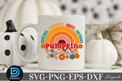 Bonfires pumpkins boots hayrides pumpkin spice, Thanksgiving SVG Design SVG DESIGNISTIC 