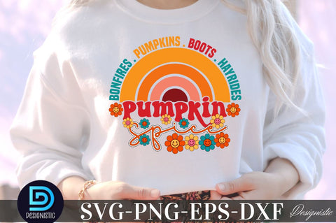 Bonfires pumpkins boots hayrides pumpkin spice, Thanksgiving SVG Design SVG DESIGNISTIC 