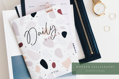 Bonjourno Font Aestherica Studio 