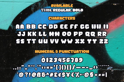 Bonkard Font twinletter 