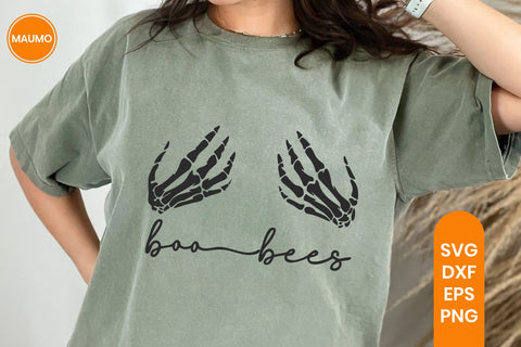 Boo Bees Funny Halloween Svg SVG Maumo Designs 