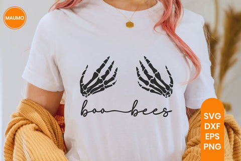 Boo Bees Funny Halloween Svg SVG Maumo Designs 