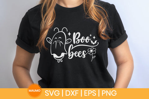 Boo bees, funny halloween svg SVG Maumo Designs 