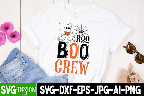 Boo Boo Crew SVG Cut File, Boo Boo Crew Sublimation Design, Halloween SVG bundle, Halloween Quotes SVG ,Halloween SVG Sublimation Design, Trick or Treat SVG SVG BlackCatsMedia 