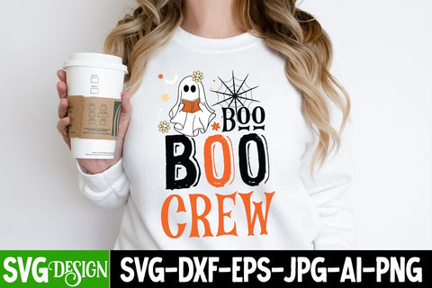 Boo Boo Crew SVG Cut File, Boo Boo Crew Sublimation Design, Halloween SVG bundle, Halloween Quotes SVG ,Halloween SVG Sublimation Design, Trick or Treat SVG SVG BlackCatsMedia 