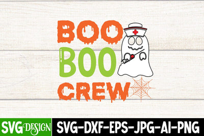 Boo Boo Crew SVG Cut File, Boo Boo Crew Sublimation PNG, Boo Boo Crew Halloween Quotes, Halloween Sublimation PNG, Halloween SVG Bundle,Halloween SVG Quotes,Halloween PNG, Halloween SVG SVG BlackCatsMedia 