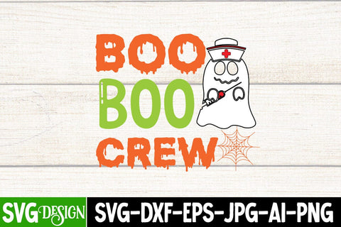 Boo Boo Crew SVG Cut File, Boo Boo Crew Sublimation PNG, Boo Boo Crew Halloween Quotes, Halloween Sublimation PNG, Halloween SVG Bundle,Halloween SVG Quotes,Halloween PNG, Halloween SVG SVG BlackCatsMedia 