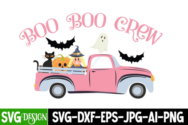 Boo Boo Crew SVG Cut File,Boo Boo Crew SVG Design,Trick or Treat SVG Design, Halloween Sublimation PNG, Halloween SVG Bundle,Halloween SVG Quotes,Halloween PNG, Halloween SVG SVG BlackCatsMedia 