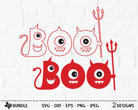 Boo Bundle | Halloween SVG SVG Texas Southern Cuts 