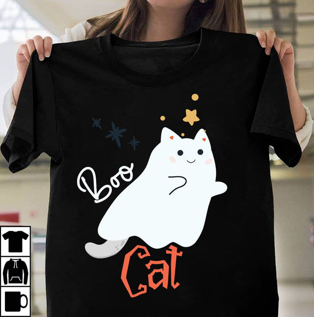 Boo Cat SVG Cut File, Boo Cat Sublimation Design, Best Cat Ever Sublimation Design, Cat Clipart Design, Cat Graphic T-Shirt Design,Cat SVG Cut File, Cat SVG Bundle, Cat Retro SVG SVG BlackCatsMedia 