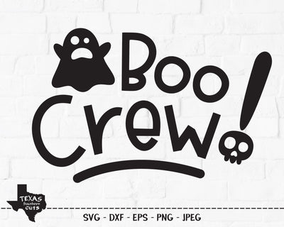 Boo Crew | Halloween SVG SVG Texas Southern Cuts 