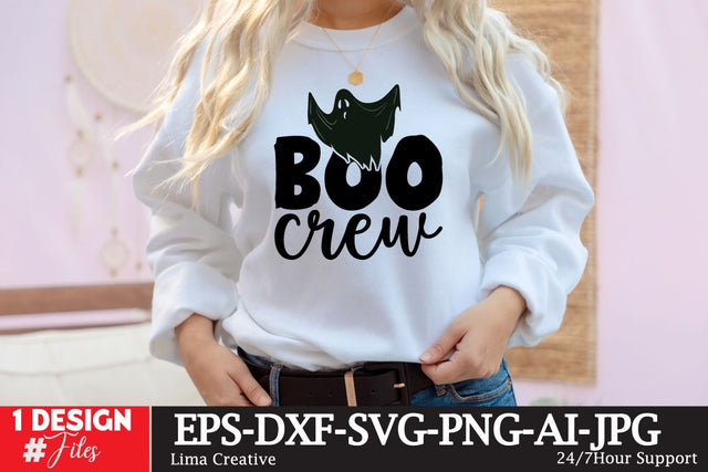 Boo Crew SVG Cute File SVG Insomnia Std 