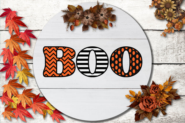 Boo Cut File Halloween Design SVG Sublimatiz Designs 