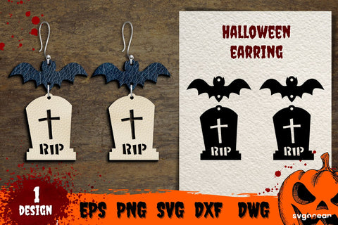 Boo Earrings | Glowforge | Jewelry SVG SvgOcean 