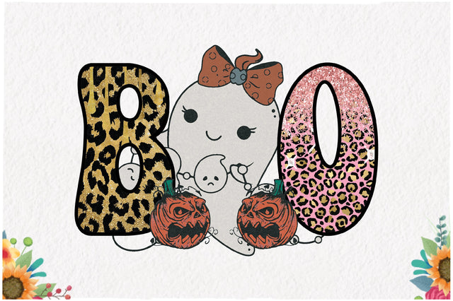 BOO Ghost Girl Sublimation Sublimation Jagonath Roy 