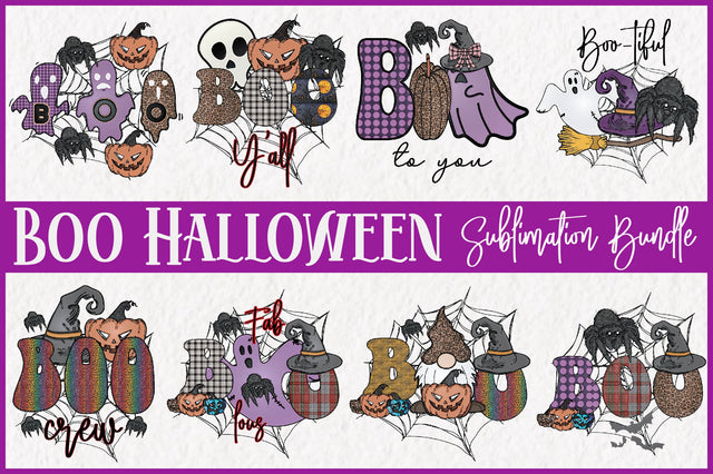 Boo Halloween Sublimation Bundle Sublimation Jagonath Roy 