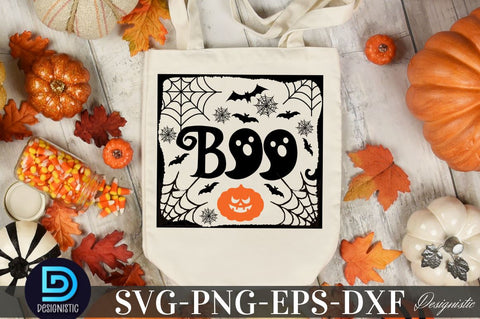 Boo, Halloween SVG Design SVG DESIGNISTIC 