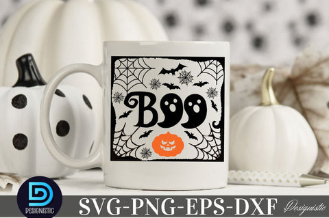 Boo, Halloween SVG Design SVG DESIGNISTIC 