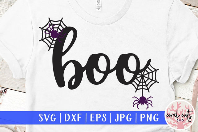 Boo – Halloween SVG EPS DXF PNG Cutting Files SVG CoralCutsSVG 