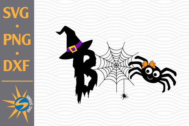 Boo Halloween SVG, PNG, DXF Digital Files Include SVG SVGStoreShop 