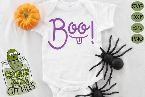 Boo Halloween SVG SVG Crunchy Pickle 