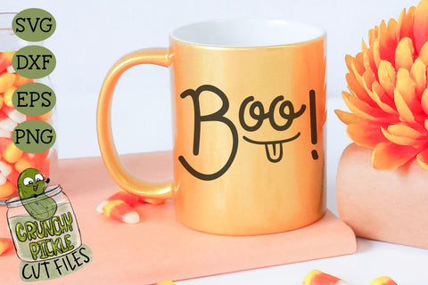Boo Halloween SVG SVG Crunchy Pickle 
