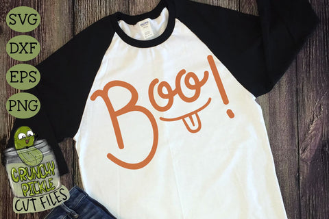 Boo Halloween SVG SVG Crunchy Pickle 