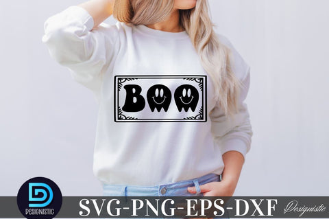 Boo, Halloween SVG SVG DESIGNISTIC 