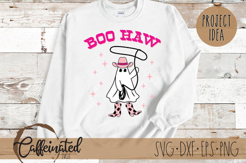 Boo Haw SVG, PNG SVG Caffeinated SVGs 