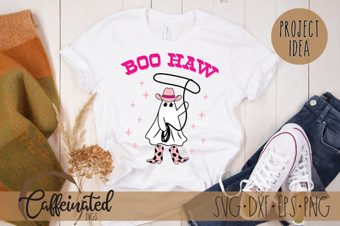 Boo Haw SVG, PNG SVG Caffeinated SVGs 