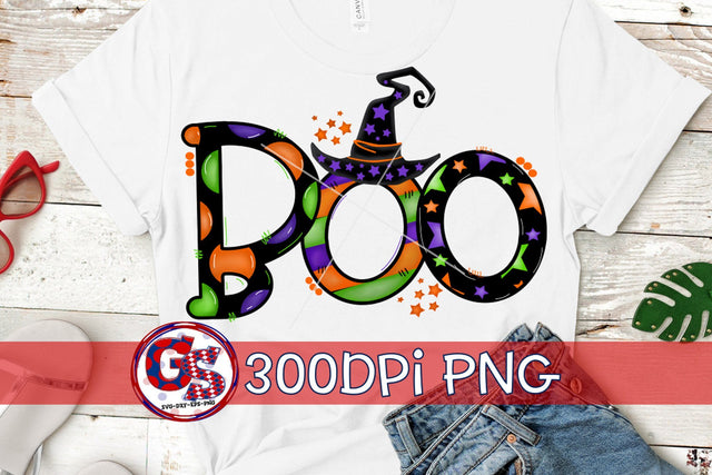Boo PNG for Sublimation-Halloween Sublimation Greedy Stitches 