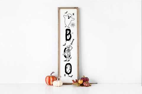 Boo Porch Sign SVG SVGs,Quotes and Sayings,Food & Drink,On Sale, Print & Cut SVG DesignPlante 503 