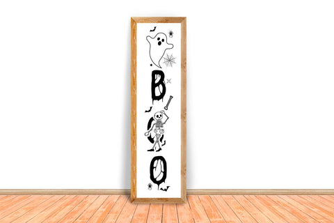 Boo Porch Sign SVG SVGs,Quotes and Sayings,Food & Drink,On Sale, Print & Cut SVG DesignPlante 503 