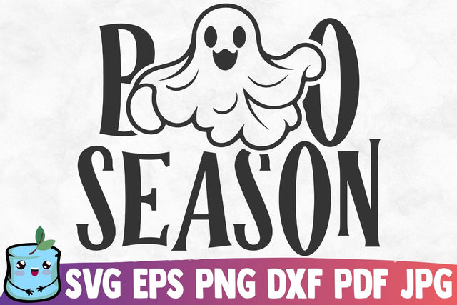 Boo Season SVG MintyMarshmallows 