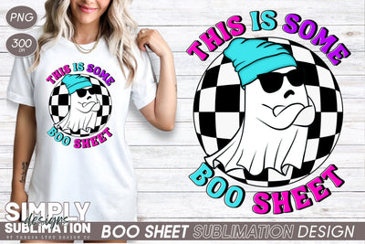 Boo Sheet PNG Sublimation & DTF Design Sublimation Simply Sublimation 