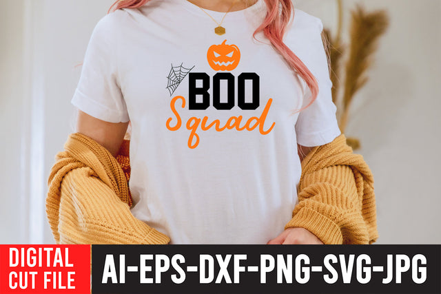 BOO Squad SVG Cut File SVG BlackCatsMedia 