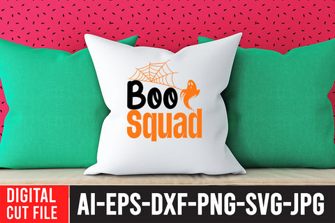Boo Squad SVG Design SVG BlackCatsMedia 