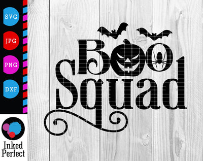 Boo Squad SVG Inked Perfect 