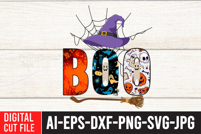BOO Sublimation Design Sublimation BlackCatsMedia 