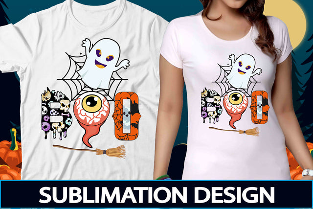 BOO Sublimation Design SVG DesignPlante 503 