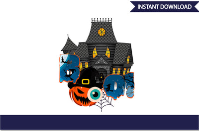 Boo! Sublimation PNG File Sublimation DesignPlante 503 