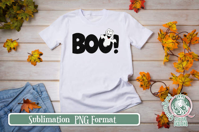 Boo Sublimation Sublimation QueenBrat Digital Designs 