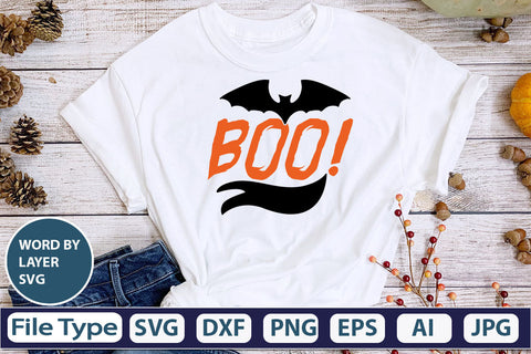 BOO! SVG Cut File SVG DesignPlante 503 