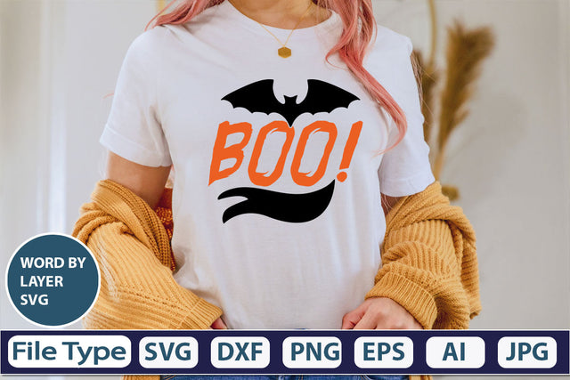 BOO! SVG Cut File SVG DesignPlante 503 