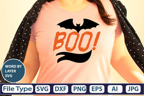 BOO! SVG Cut File SVG DesignPlante 503 