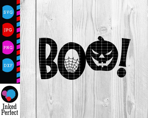 Boo SVG Inked Perfect 