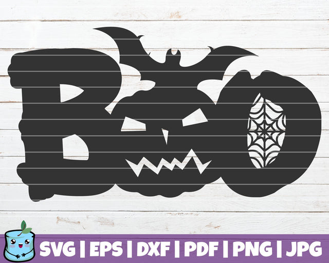 Boo SVG MintyMarshmallows 