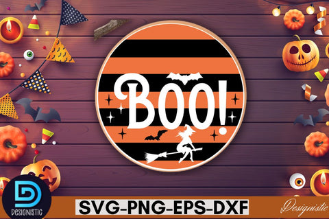 Boo! SVG SVG DESIGNISTIC 