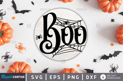 Boo SVG SVG Regulrcrative 