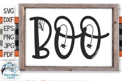 Boo SVG SVG Wispy Willow Designs 